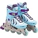 Bratz Semi Soft Adjustable In Line Skates Shoe Size 12-1