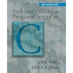 Problem Solving and Program Design in C, Update