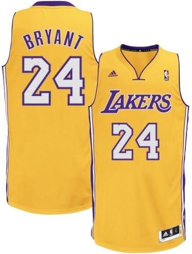 Kobe Bryant Los Angeles Lakers Revolution 30 Swingman Gold Adidas Adult Jersey - XL