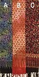 10 X 66 Rayon Scarves - 3 Batiks