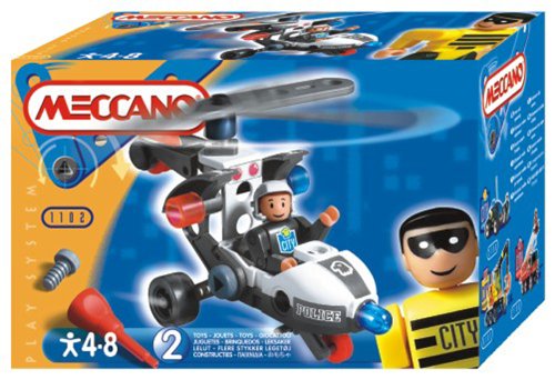 Childrens Toyshop  Toys : Meccano City 1102 Police Helicopter