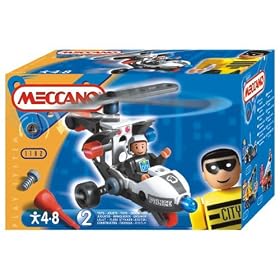 Meccano City 1102 Police Helicopter