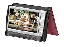 Archos Leather Stand Case for 30/80/160 GB Archos 605 (Red)