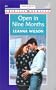 Open in Nine Months (Harlequin American Romance, No. 847)