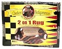 Jumbo Checkers & Backgammon Game Rug
