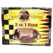 2-On-1 Rug Game - Checkers And Backgammon