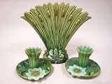 Weller Vase and Candlesticks Set