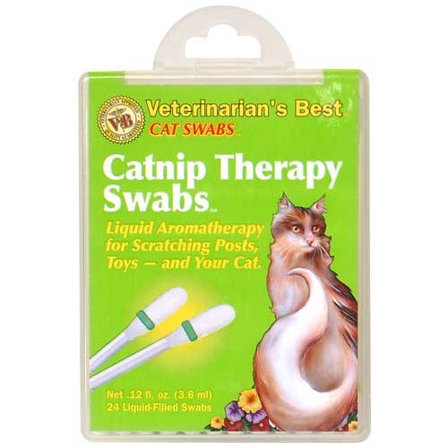 Childrens Toyshop  Pet Supplies : VDISC Veterinarian's Best Pet Swabs - Catnip Therapy