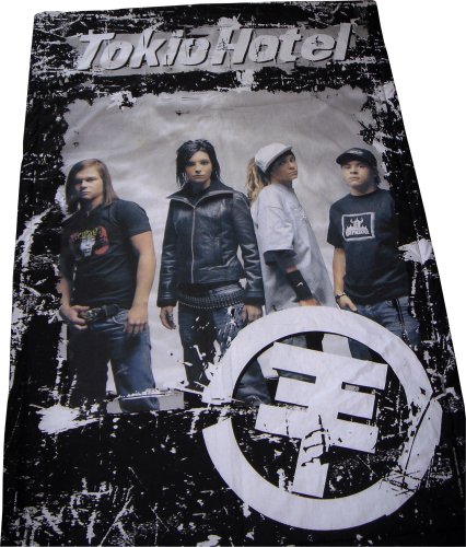 Magma-Heimtex Magma 50344 03 Tokio Hotel Plaid 130x200 , Bezug: 100% Baumwolle , vliesunterf&uuml;ttert
