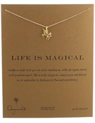 Dogeared Life Is Magical-Unicorn Necklace, 18"