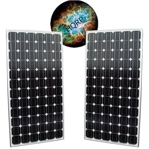 HQRP 340 Watt (4 x 85W) Solar Panel 340W Power 12V Monocrystalline 12 Volt PV Module DC Battery... by 