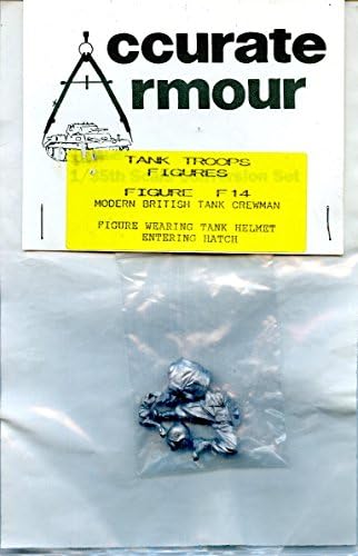Accurate Armour 1:35 Modern British Tank Crewman Wearing Helmet Entering #F14*