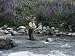 A Fly Fishing Guide Casts His Line Near Coyhaique, Chile Photographers Photographic P...