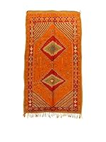 Design Community By Loomier Alfombra Ma Maroc Barber (Naranja/Rojo)