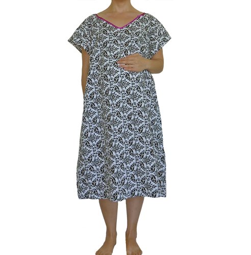Designer Hospital Maternity Delivery/Birthing/Labor Gown
