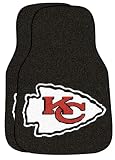 Fanmats NFL 2 - Pc. Carpet Car Mat Set, KANSAS CITY CHIEFS