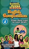 Standard Deviants School - English Composition, Program 4 - From First Line to Last Draft (Classroom Edition) [VHS]