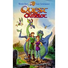 Quest for Camelot W/Activity Book [VHS]