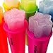 Ice Pop Molds - POPEEZ STAR SHAPE - Set of 6 Popsicle molds, Fun Colors Ice Pop Maker / Ice Cream Molds, Gift Box
