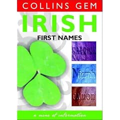 Irish First Names (Collins GEM)