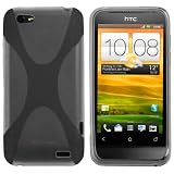 mumbi X-TPU Silikon Schutzh�lle f�r HTC One V H�lle transparent weissvon "mumbi"