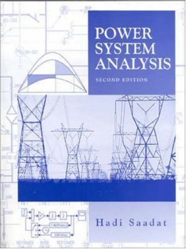 Power Systems Analysis by Saadat,Hadi, Saadat, Hadi(July 15, 2002) Paperback