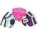 ColorPet Washable Dog Wraps Cute Pet Dog Health Pant Diaper - Big Dog Pants Wrap Band Nursing Reusable -Durable Dog Diapers for both Male and Female Pets, Small Pack of 3