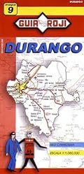 Durango State Map by Guia Roji