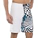 Mossimo  Printed Board Shorts - White