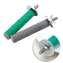 Delight eShop Colorful Pet Bird Bite Toys Paw Chew Grinding Stand Perches Cage Parrot Budgie
