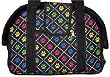 Designer Dog Carrier - Open Top Pet Carrier - Paw -N- Bones Print