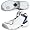 Prince Viper IV Mid Tennis Shoes (Mens) White/Navy, 7.5