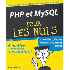 PHP et MYSQL pour les Nuls