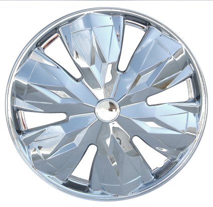 Drive Accessories KT961-15C 15-Inch Plastic Wheel Cover, Chrome