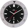 Atomix 50029R - Acrylic 11.5" Titanium Finish Atomic Clock