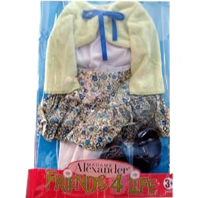 Madame Alexander Friends 4 Life Doll Clothes Outfit Lime Green Sweater, White Leggings and... by Madame Alexander
