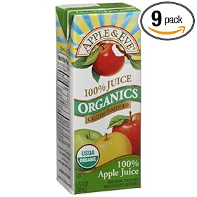 Apple & Eve Juice Apple, 6.75-Ounce, 3-Count Aseptic Boxes (Pack of 9)