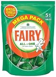 Fairy All In One Original Dishwasher Tablets 51 Washes