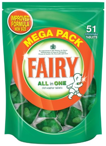 Fairy All In One Original Dishwasher Tablets 