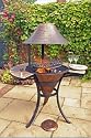 Outdoor Large Corona Cast Iron Chimenea - Available In 2 Sizes For Your Garden