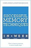 Successful memory techniques in a week