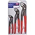 Knipex 002006S1 3-Piece Cobra Pliers Set (7-Inch, 10-Inch, & 12-Inch)