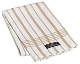 Cannon Flat Weave Kitchen Towel, Beige Stripe