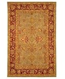 MANUFACTURER'S CLOSEOUT! Safavieh Anotolia AN529 Grey/Red Area Rug, 6' x 9'