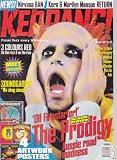 KERRANG MAGAZINE BACK ISSUE 637 THE PRODIGY - 3 COLOURS RED - FEAR FACTORY - CATHEDRAL - THUNDER