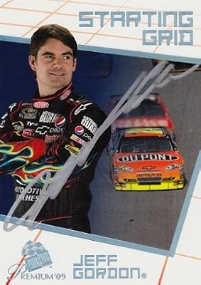 Jeff Gordon Autographed / Hand Signed Nascar Press Pass Trading Card