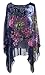 King Ma Women's Loose Chiffon Batwing Sleeve Top