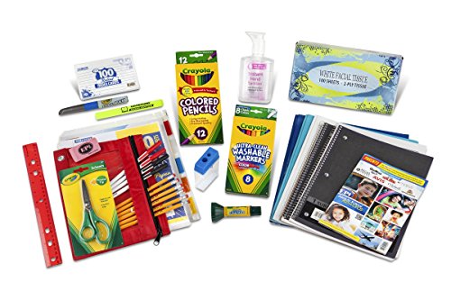 Sixth through Eighth Grade Classroom Supply Pack