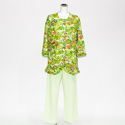 ＴＵＮＩＣ　８分袖全開パジャマ　４０SZ天竺