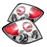 01-03 Hyundai Santa Fe Euro Taillights - Chrome 